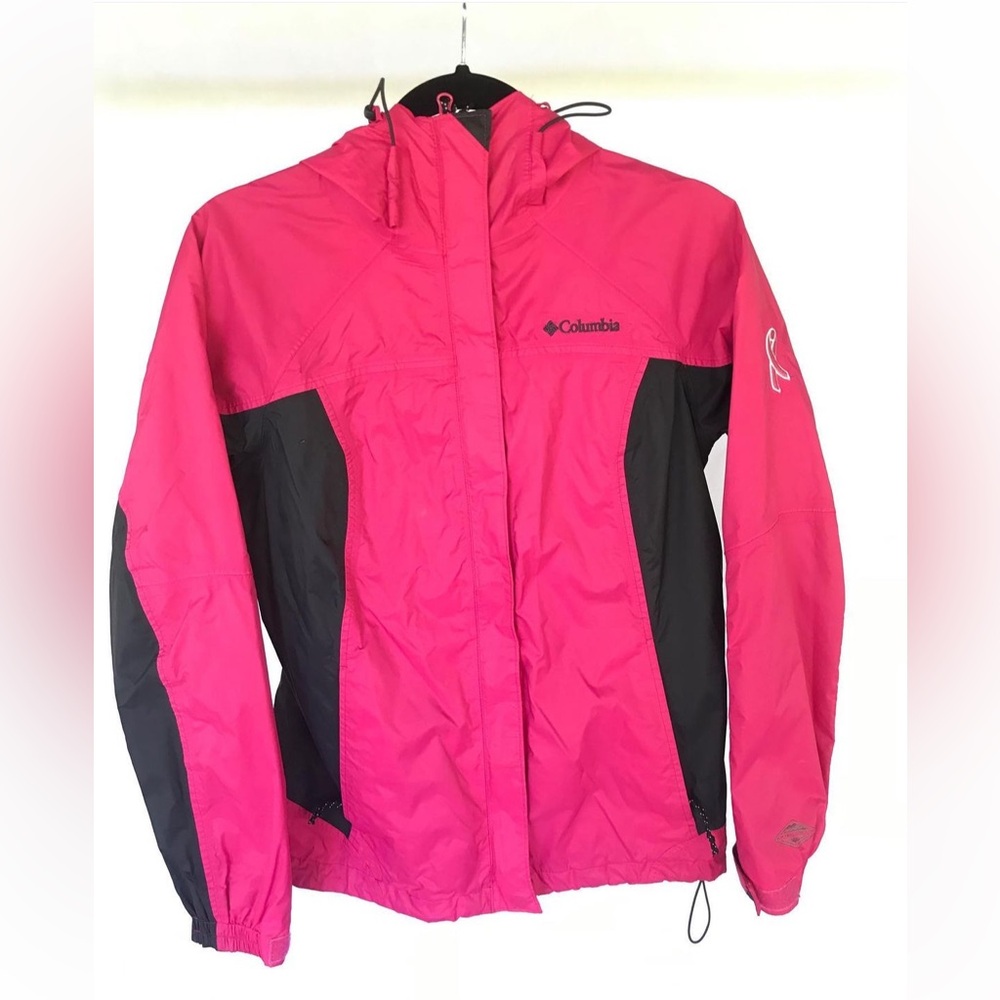 Pink Columbia Windbreaker